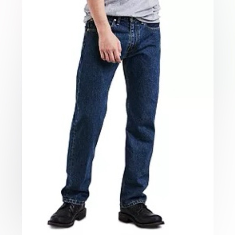 Levi's 505 Regular Straight Fit Non-Stretch Jeans